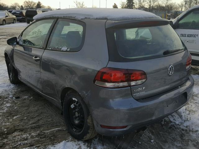 WVWBB7AJ2AW234660 - 2010 VOLKSWAGEN GOLF 石墨色 照片 3