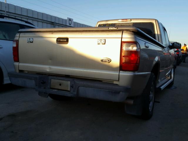 1FTYR14UX1PA89502 - 2001 FORD RANGER SUP GOLD photo 4