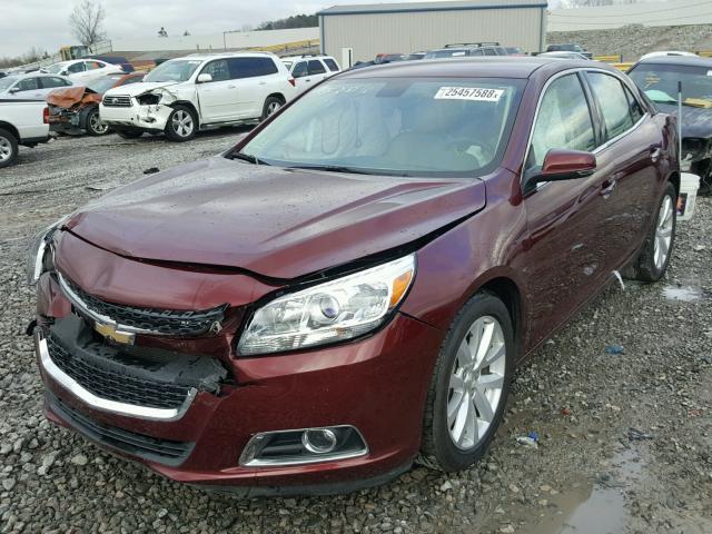 1G11E5SA8GF157493 - 2016 CHEVROLET MALIBU LIM BURGUNDY photo 2