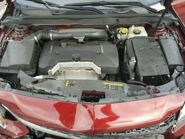 1G11E5SA8GF157493 - 2016 CHEVROLET MALIBU LIM 勃艮第红 照片 7