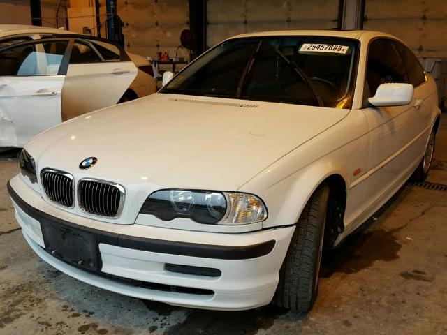 WBABM3348YJN86883 - 2000 BMW 323 CI WHITE photo 2