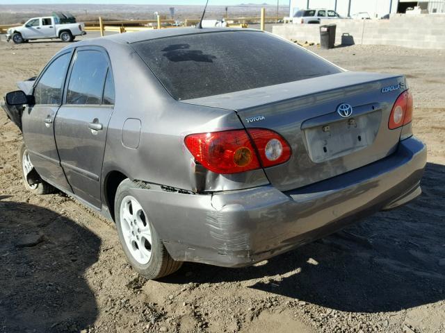 1NXBR32EX3Z115920 - 2003 TOYOTA COROLLA CE GRAY photo 3