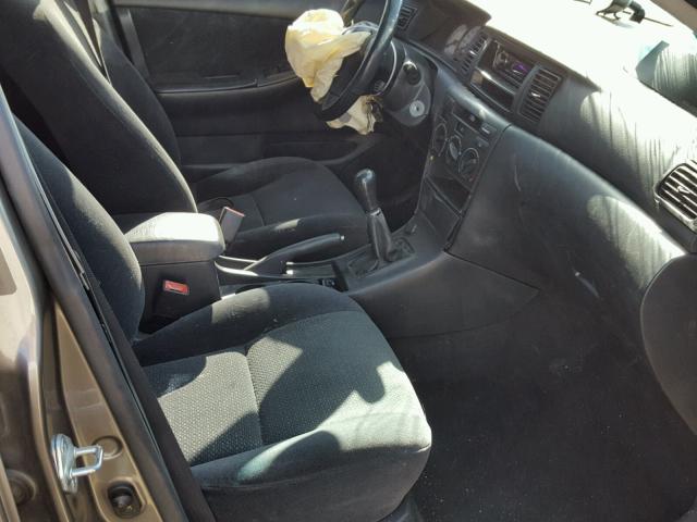 1NXBR32EX3Z115920 - 2003 TOYOTA COROLLA CE GRAY photo 5