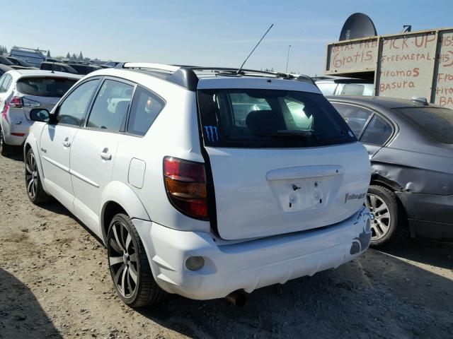 5Y2SN62L43Z428657 - 2003 PONTIAC VIBE GT WHITE photo 3