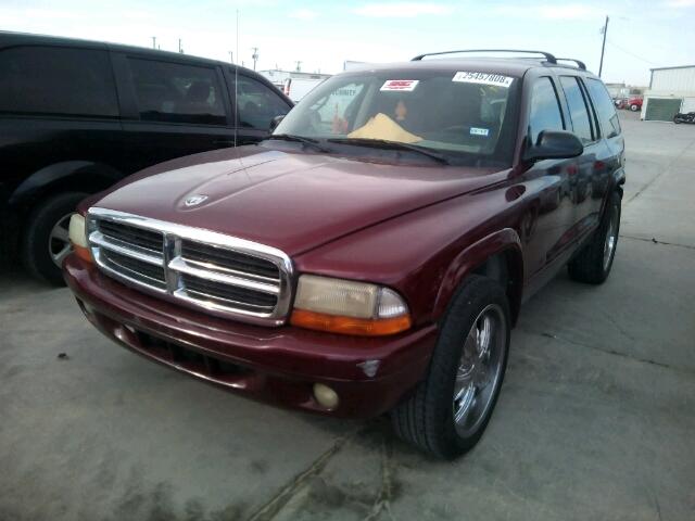 1D4HR48N63F518960 - 2003 DODGE DURANGO SL MAROON photo 2