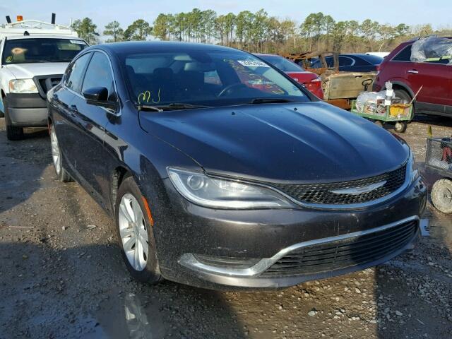 1C3CCCAB7FN652216 - 2015 CHRYSLER 200 LIMITE GRAY photo 1