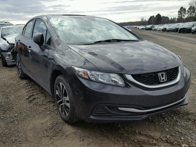 2HGFB2F86DH542204 - 2013 HONDA CIVIC EX Qəhvəyi foto 2