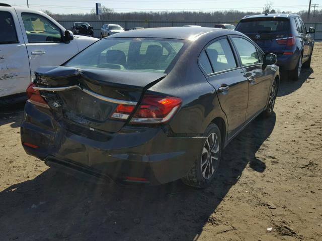 2HGFB2F86DH542204 - 2013 HONDA CIVIC EX Qəhvəyi foto 4