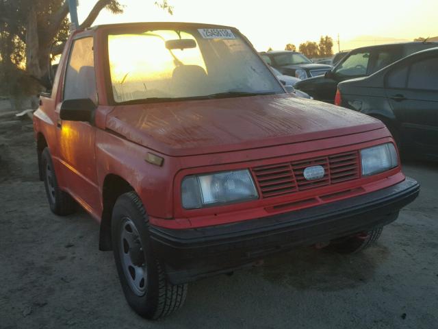 2CNBE18U4P6930701 - 1993 GEO TRACKER RED photo 1