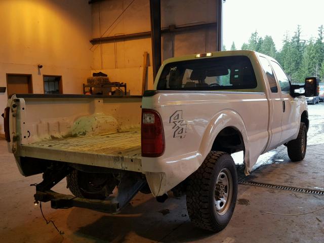 1FT7X2B69CEB59002 - 2012 FORD F250 SUPER WHITE photo 4