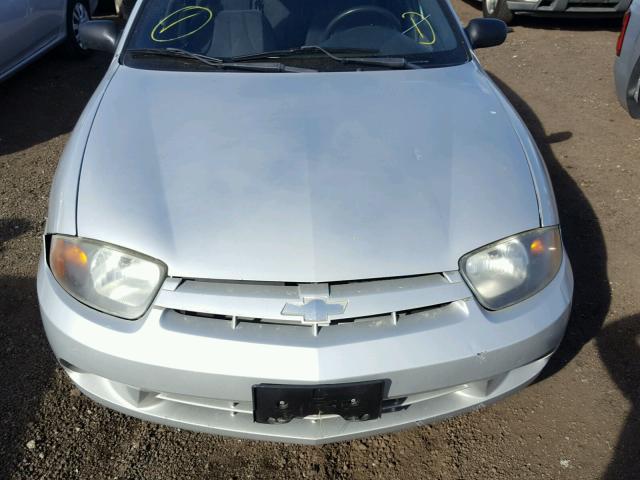 1G1JF54F857141615 - 2005 CHEVROLET CAVALIER L SILVER photo 9