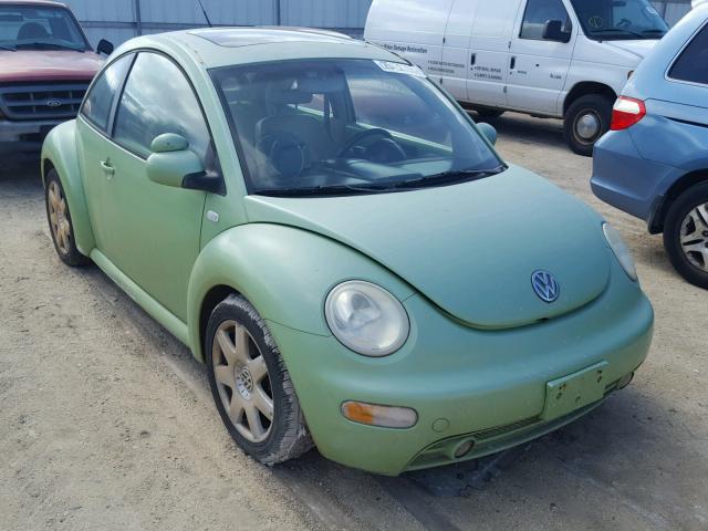 3VWDD21C32M402490 - 2002 VOLKSWAGEN NEW BEETLE GREEN photo 1