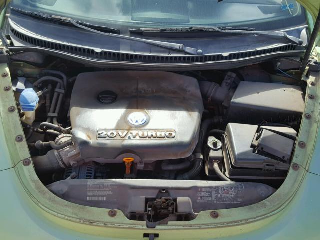 3VWDD21C32M402490 - 2002 VOLKSWAGEN NEW BEETLE 绿色 照片 7