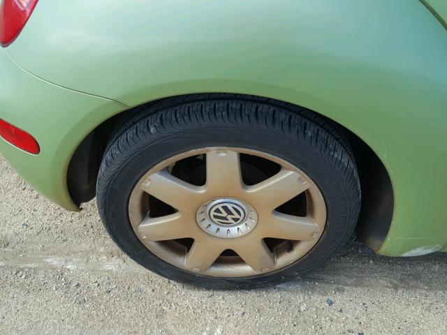 3VWDD21C32M402490 - 2002 VOLKSWAGEN NEW BEETLE 绿色 照片 9