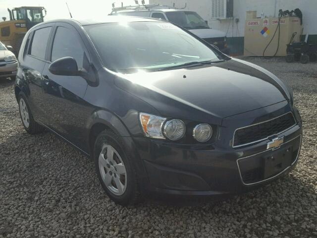 1G1JA6SH4D4110645 - 2013 CHEVROLET SONIC LS BLACK photo 1