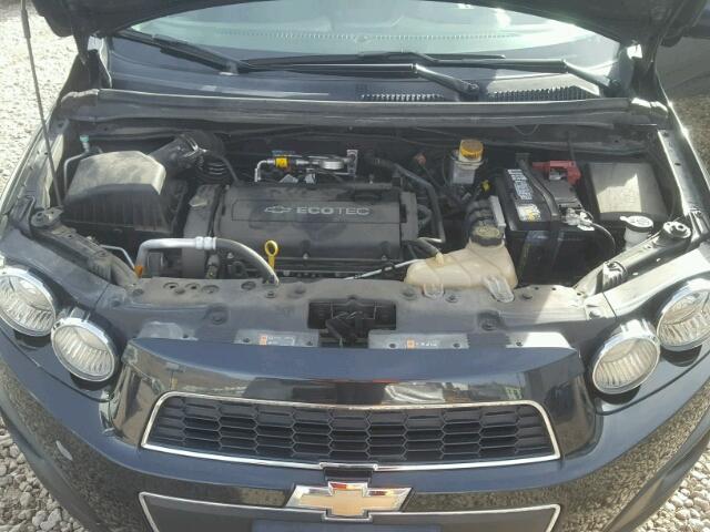 1G1JA6SH4D4110645 - 2013 CHEVROLET SONIC LS BLACK photo 7