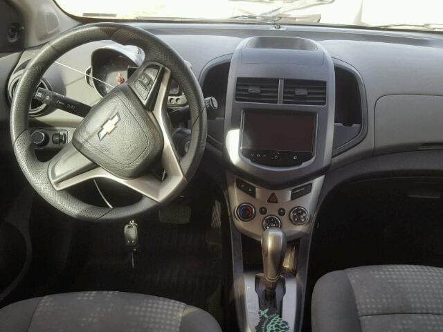 1G1JA6SH4D4110645 - 2013 CHEVROLET SONIC LS BLACK photo 9