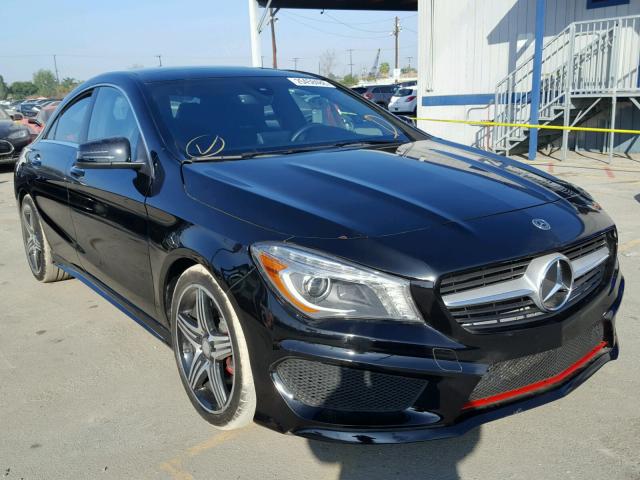 WDDSJ4EB6GN374090 - 2016 MERCEDES-BENZ CLA 250 BLACK photo 1