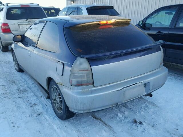 2HGEJ6351YH005634 - 2000 HONDA CIVIC SE SILVER photo 3