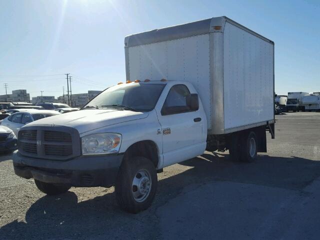 3D6WG46A17G854718 - 2007 DODGE RAM 3500 S WHITE photo 2