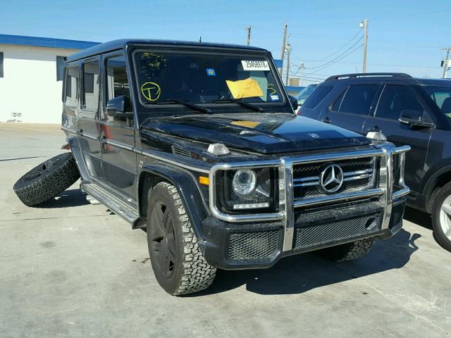 WDCYC7DF8GX247750 - 2016 MERCEDES-BENZ G 63 AMG BLACK photo 1