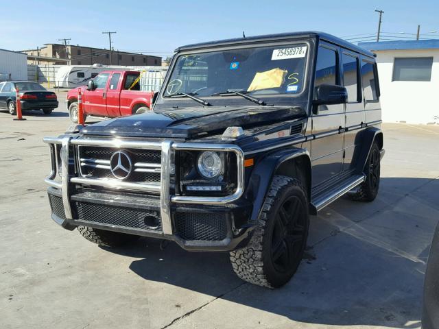 WDCYC7DF8GX247750 - 2016 MERCEDES-BENZ G 63 AMG BLACK photo 2