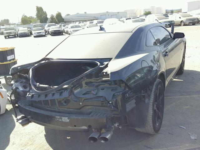 2G1FG1EW1F9224510 - 2015 CHEVROLET CAMARO SS BLACK photo 4