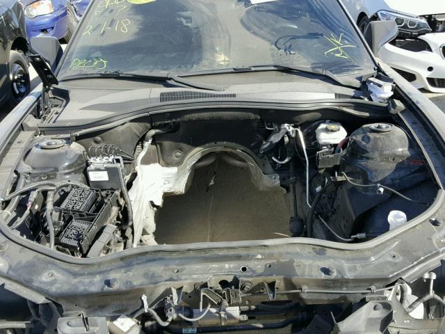 2G1FG1EW1F9224510 - 2015 CHEVROLET CAMARO SS BLACK photo 7