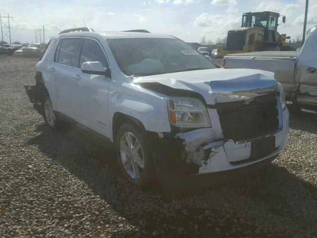 2CTFLVE54B6393518 - 2011 GMC TERRAIN SL WHITE photo 1