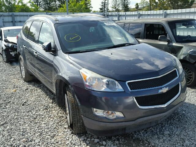 1GNKRGED6BJ336792 - 2011 CHEVROLET TRAVERSE L GRAY photo 1