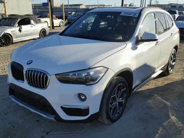 WBXHU7C32H5H37761 - 2017 BMW X1 SDRIVE2 WHITE photo 2