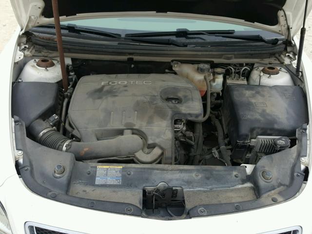 1G1ZH57B08F179811 - 2008 CHEVROLET MALIBU 1LT WHITE photo 7