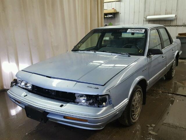 1G3AG55M6R6338702 - 1994 OLDSMOBILE CUTLASS CI BLUE photo 2