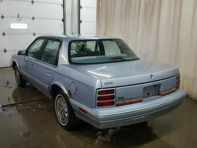 1G3AG55M6R6338702 - 1994 OLDSMOBILE CUTLASS CI BLUE photo 3