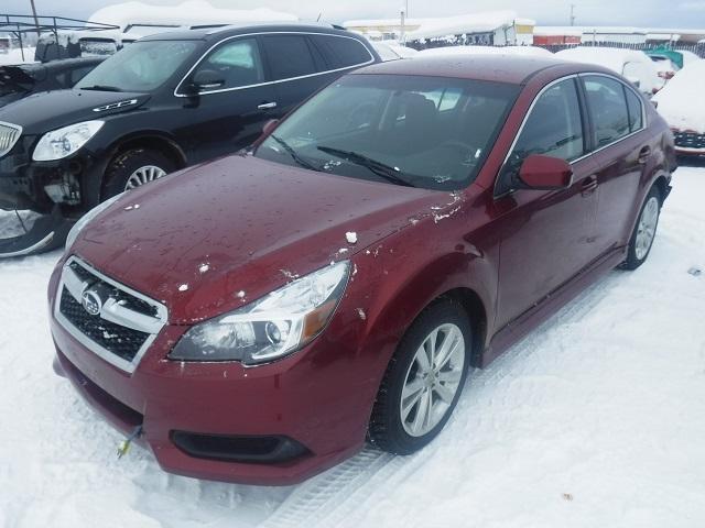 4S3BMBC67E3023354 - 2014 SUBARU LEGACY 2.5 MAROON photo 2