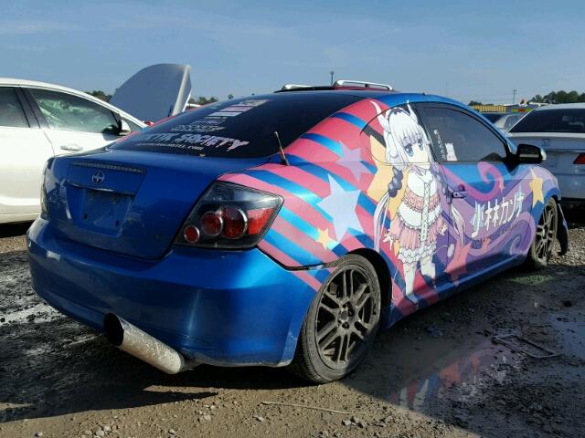 JTKDE3B73A0317277 - 2010 TOYOTA SCION TC 蓝色 照片 4
