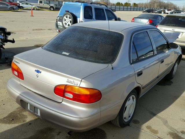1Y1SK5284YZ426411 - 2000 CHEVROLET GEO PRIZM 金色 照片 4