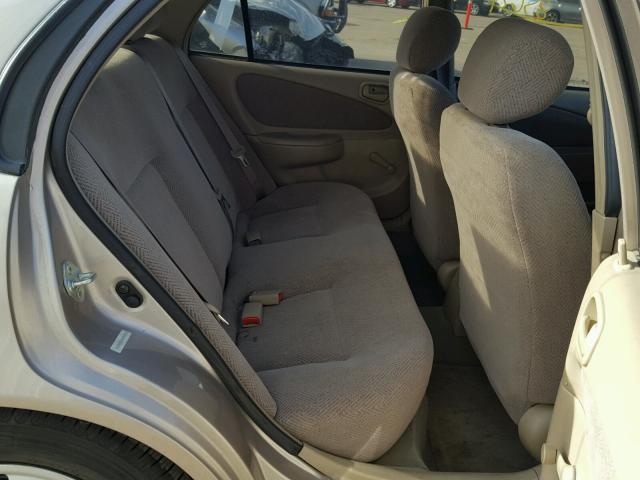 1Y1SK5284YZ426411 - 2000 CHEVROLET GEO PRIZM 金色 照片 6