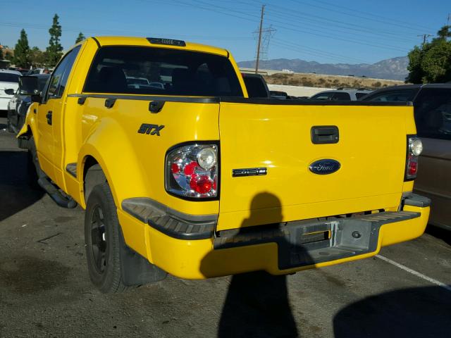 1FTRF02W64KD13183 - 2004 FORD F150 YELLOW photo 3