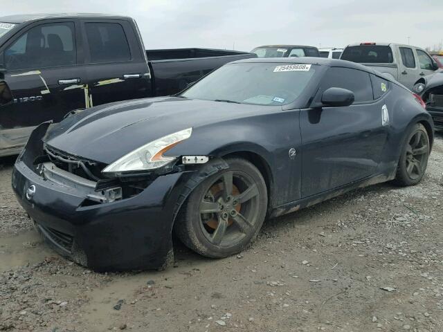 JN1AZ4EH5AM500393 - 2010 NISSAN 370Z BLACK photo 2