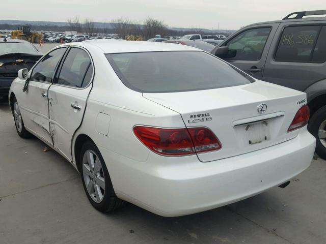 JTHBA30G965158450 - 2006 LEXUS ES 330 WHITE photo 3