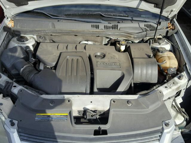 1G1AL58F887197416 - 2008 CHEVROLET COBALT LT SILVER photo 7