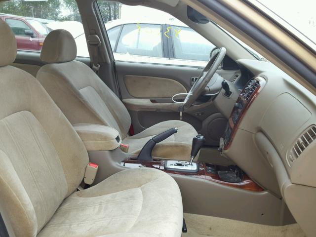 KMHWF35H35A153042 - 2005 HYUNDAI SONATA GLS TAN photo 5