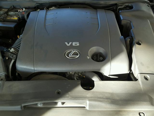 JTHBK262595099937 - 2009 LEXUS IS 250 GRAY photo 7