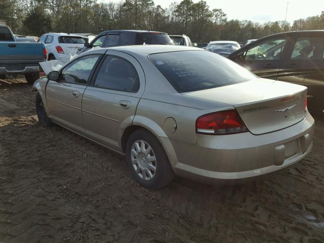 1C3EL46XX6N102852 - 2006 CHRYSLER SEBRING BEIGE photo 3