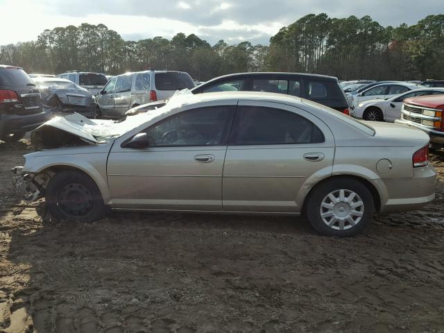 1C3EL46XX6N102852 - 2006 CHRYSLER SEBRING BEIGE photo 9