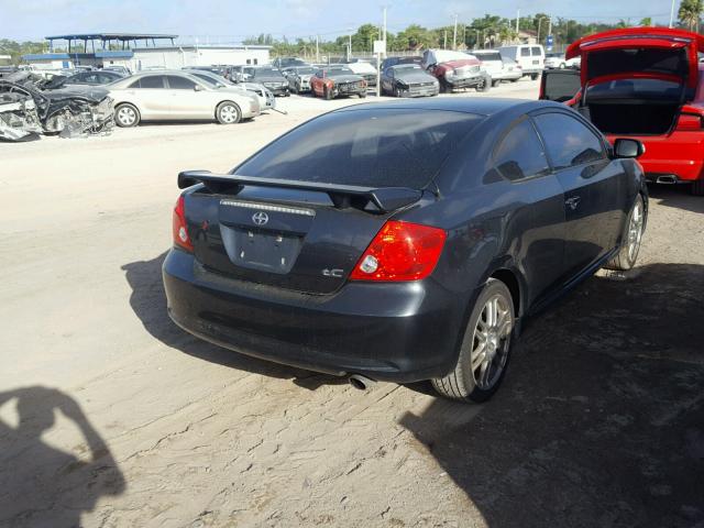 JTKDE177070150169 - 2007 TOYOTA SCION TC SILVER photo 4