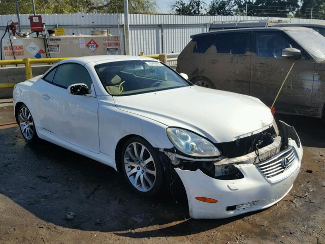 JTHFN48Y440052958 - 2004 LEXUS SC 430 WHITE photo 1