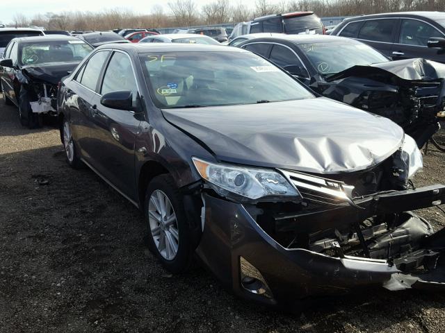 4T4BF1FK0DR318643 - 2013 TOYOTA CAMRY L GRAY photo 1