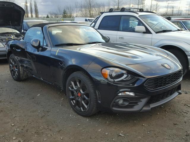 JC1NFAEK1H0117437 - 2017 FIAT 124 SPIDER BLACK photo 1